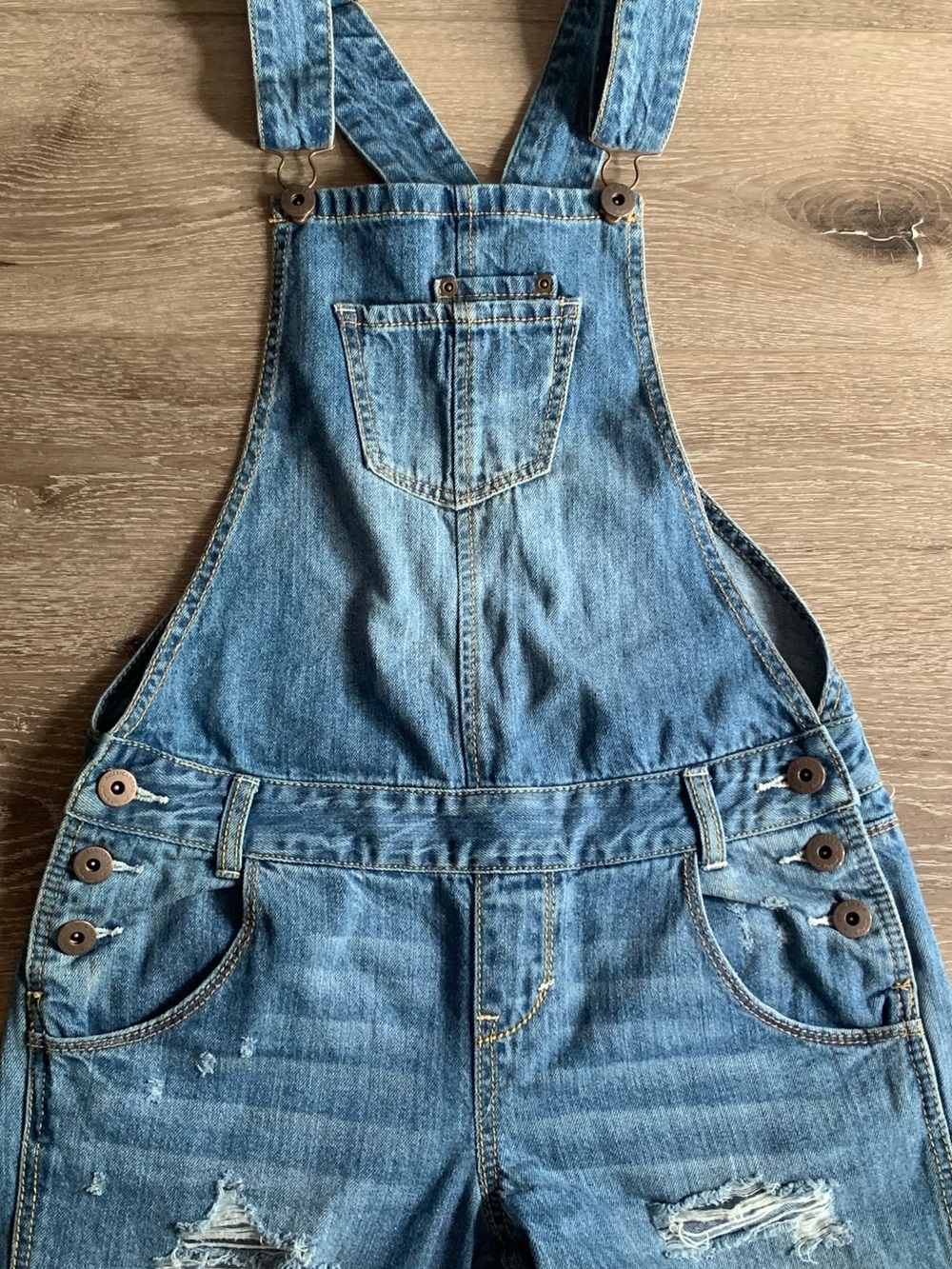American Rag Light Blue Denim Overalls Size 3